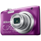 Фотоаппарат компактный Nikon Coolpix A100 Purple Lineart