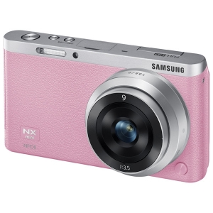 Фотоаппарат системный Samsung NX mini 9mm Pink