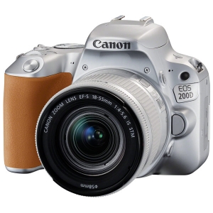 Фотоаппарат зеркальный Canon EOS 200D EF-S 18-55 IS STM Kit Silver