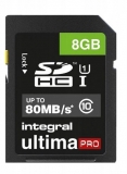 Карта памяти SD Integral Ultima Pro 8 Gb 80mb