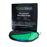 Двухсторонний тканевый фон хромакей GreenBean Twist 180 х 210 B/G