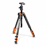 BeFree Color Travel Tripod kit, Special Edition, Orange