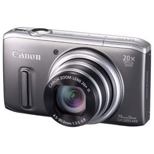 Фотоаппарат компактный Canon PowerShot SX260HS Silver