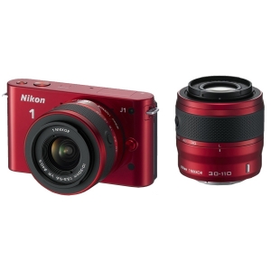 Фотоаппарат системный Nikon 1J1+10-30+30-110 Kit Red