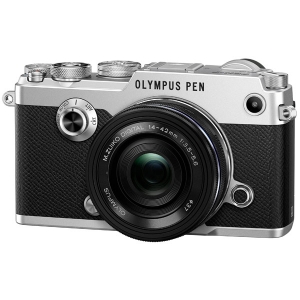 Фотоаппарат системный премиум Olympus PEN-F Silver + 14-42mm Black Kit