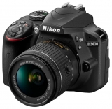 Зеркальный фотоаппарат Nikon D3400 Kit 18-55 AF-P VR
