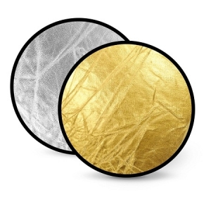 Отражатель NiceFoto SR-2-42 (107cm) золото/серебро