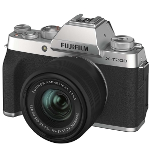 Фотоаппарат системный премиум Fujifilm X-T200 15-45 Silver