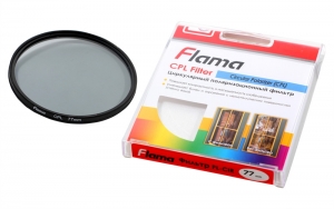Светофильтр FLAMA CPL Filter 77 mm