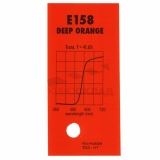 Фильтр фолиевый Chris James Deep Orange 158 оранжевый