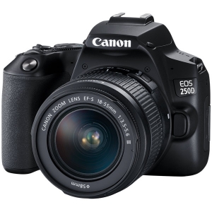 Фотоаппарат зеркальный Canon EOS 250D Black 18-55 + SB130