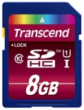 Transcend SDHC UHS-I Card 8GB Class10, 300X