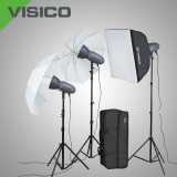 Комплект вспышек для домашней фотостудии Visico Promo VT