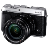 Фотоаппарат системный премиум Fujifilm X-Е3 Kit 18-55mm Silver