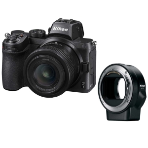 Фотоаппарат системный Nikon Z 5 Kit Nikkor Z 24-50mm f/4-6.3+FTZ (VOA040K003)